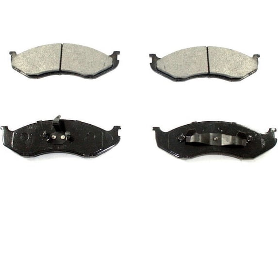 Front Brake Pad Set - Compatible with 1993 - 1998 Jeep Grand Cherokee 1994 1995 1996 1997
