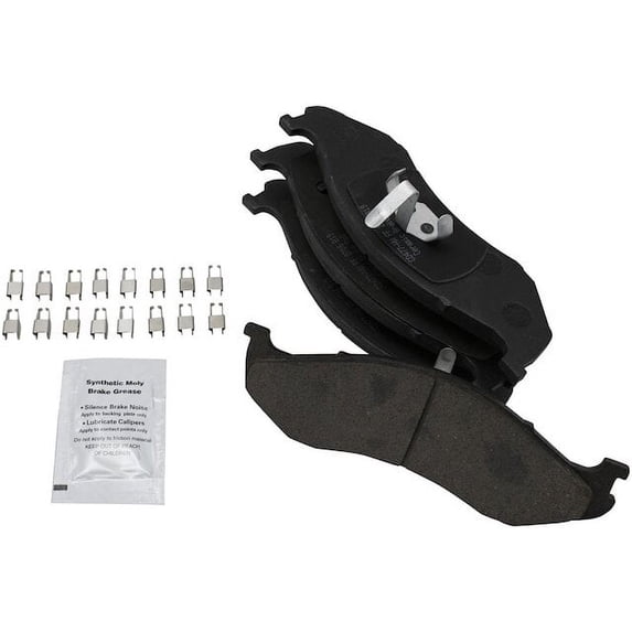 Front Brake Pad Set - Compatible with 1993 - 1998 Jeep Grand Cherokee 1994 1995 1996 1997