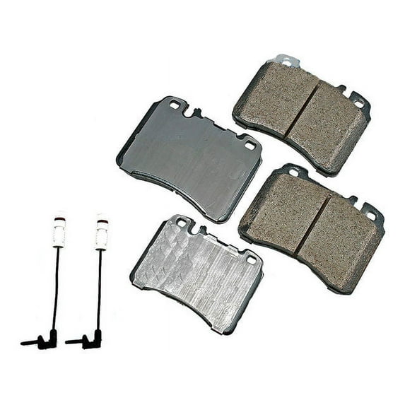 Front Brake Pad Set - Compatible with 1994 - 1998 Mercedes-Benz SL500 1995 1996 1997