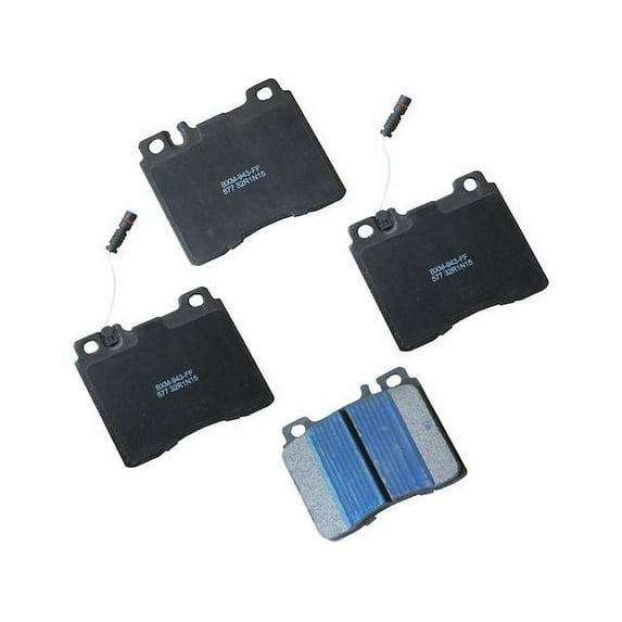 Front Brake Pad Set - Compatible with 1994 - 1999 Mercedes-Benz S320 1995 1996 1997 1998