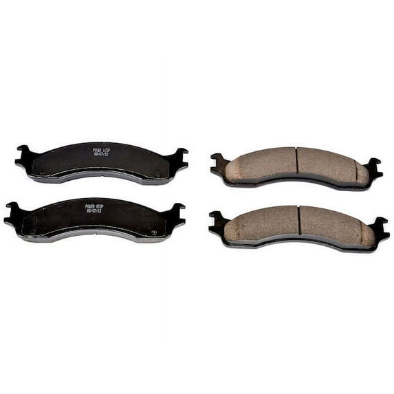 Front Brake Pad Set - Compatible with 1995 - 1999 Ford F-250 1996 1997 1998