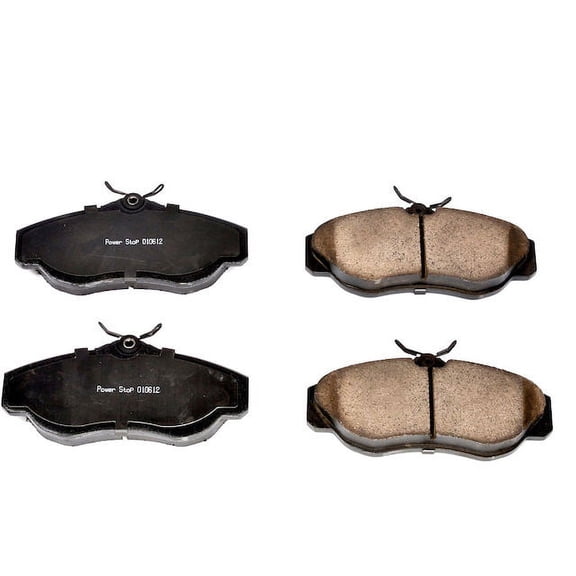 Front Brake Pad Set - Compatible with 1995 - 2002 Land Rover Range Rover 1996 1997 1998 1999 2000 2001