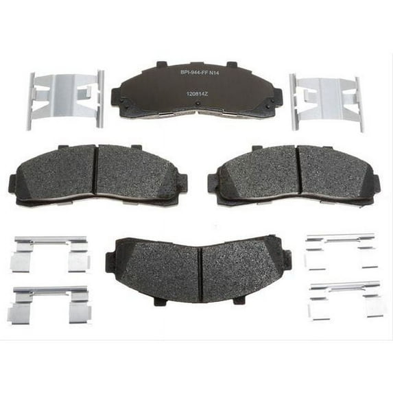 Front Brake Pad Set - Compatible with 1995 - 2002 Mazda B4000 1996 1997 1998 1999 2000 2001