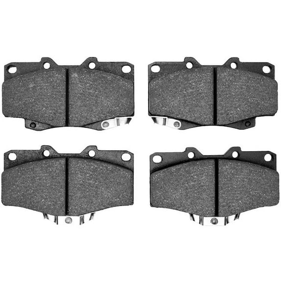 Front Brake Pad Set - Compatible with 1995 - 2004 Toyota Tacoma 4WD 1996 1997 1998 1999 2000 2001 2002 2003