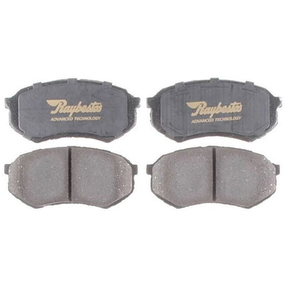 Front Brake Pad Set - Compatible with 1995 - 2004 Toyota Tacoma RWD 1996 1997 1998 1999 2000 2001 2002 2003