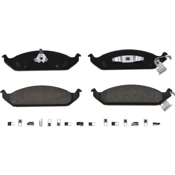 Front Brake Pad Set - Compatible with 1996 - 2000 Chrysler Sebring Convertible 1997 1998 1999