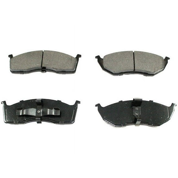 Front Brake Pad Set - Compatible with 1996 - 2000 Chrysler Town & Country 1997 1998 1999