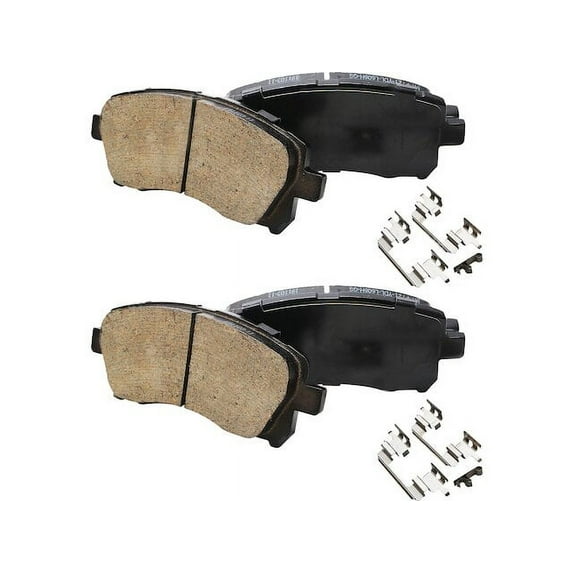 Front Brake Pad Set - Compatible with 1996 - 2002 Subaru Legacy 1997 1998 1999 2000 2001