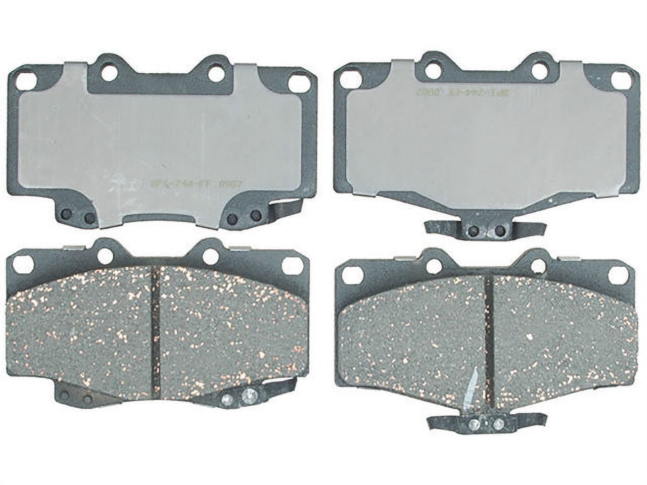 Front Brake Pad Set - Compatible with 1996 - 2002 Toyota 4Runner 1997 ...