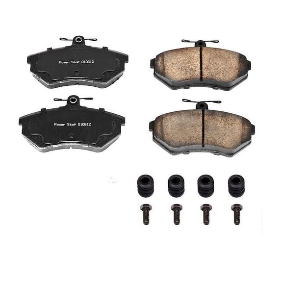 Front Brake Pad Set - Compatible with 1997 - 1999 Volkswagen Golf 1998