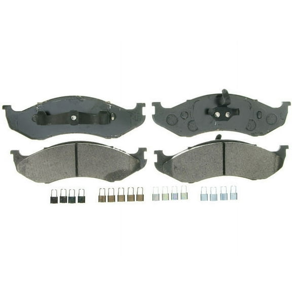 Front Brake Pad Set - Compatible with 1997 - 2000 Jeep Cherokee 1998 1999