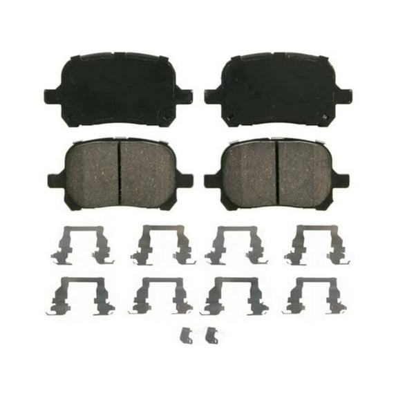 Front Brake Pad Set - Compatible with 1997 - 2001 ES300 Base 1998 1999 2000