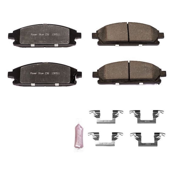 Front Brake Pad Set - Compatible with 1997 - 2001 INFINITI Q45 1998 1999 2000