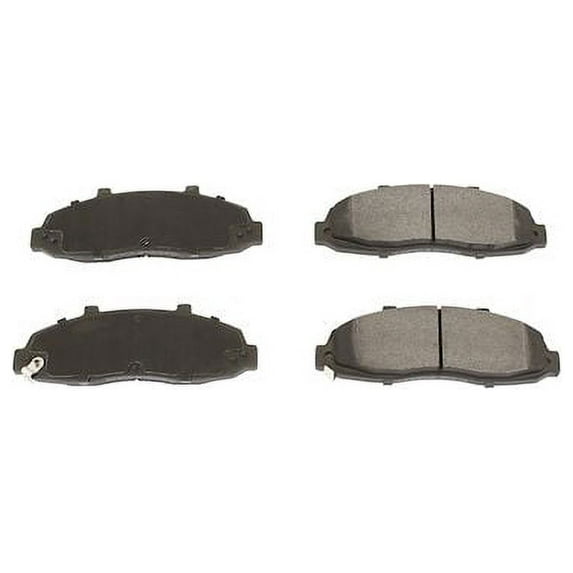 Front Brake Pad Set - Compatible with 1997 - 2003 Ford F-150 1998 1999 2000 2001 2002
