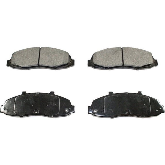 Front Brake Pad Set - Compatible with 1997 - 2004 Ford F-150 1998 1999 2000 2001 2002 2003