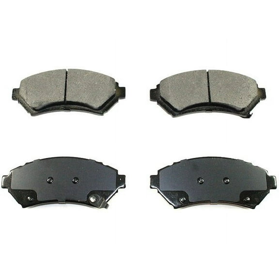Front Brake Pad Set - Compatible with 1997 - 2005 Buick Park Avenue 1998 1999 2000 2001 2002 2003 2004