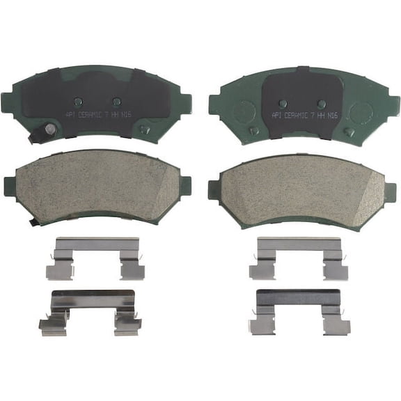 Front Brake Pad Set - Compatible with 1997 - 2005 Buick Park Avenue 1998 1999 2000 2001 2002 2003 2004