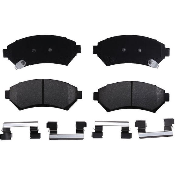 Front Brake Pad Set - Compatible with 1997 - 2005 Buick Park Avenue 1998 1999 2000 2001 2002 2003 2004