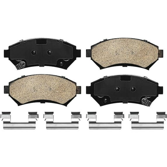 Front Brake Pad Set - Compatible with 1997 - 2005 Chevy Venture 1998 1999 2000 2001 2002 2003 2004