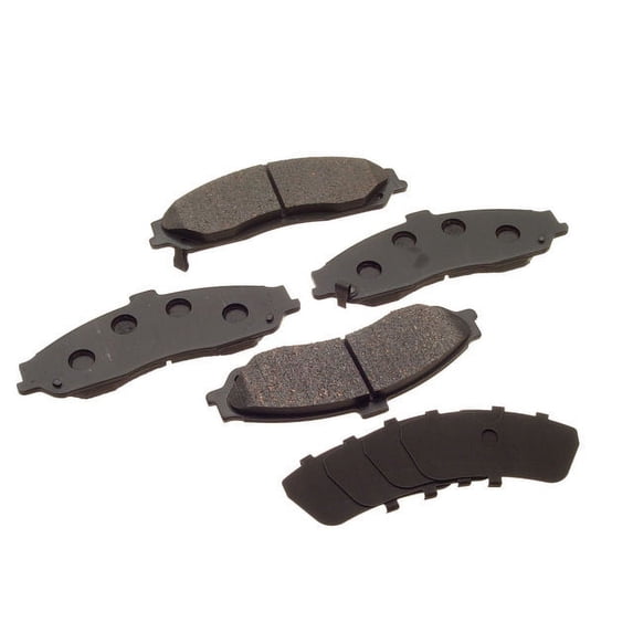 Front Brake Pad Set - Compatible with 1997 - 2013 Chevy Corvette 1998 1999 2000 2001 2002 2003 2004 2005 2006 2007 2008 2009 2010 2011 2012