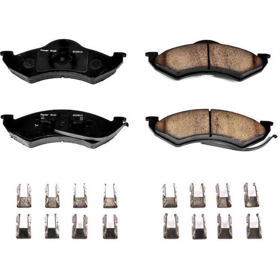 Front Brake Pad Set - Compatible with 1998 - 1999 Dodge Durango