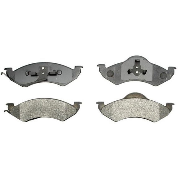 Front Brake Pad Set - Compatible with 1998 - 1999 Dodge Durango