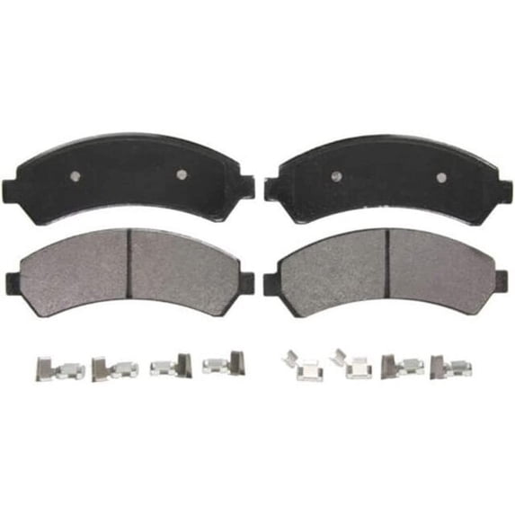 Front Brake Pad Set - Compatible with 1998 - 2000 Isuzu Hombre 1999