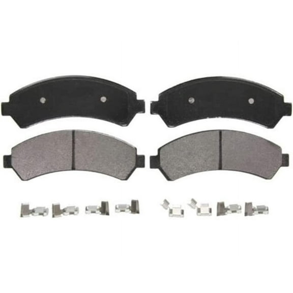Front Brake Pad Set - Compatible with 1998 - 2001 GMC Jimmy 1999 2000