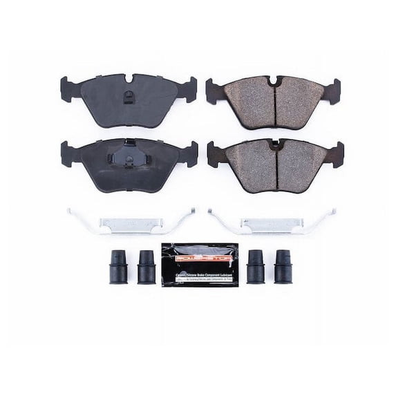 Front Brake Pad Set - Compatible with 1998 - 2002 BMW Z3 - Power Stop