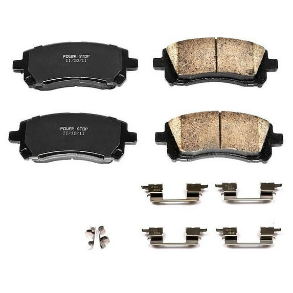 Front Brake Pad Set - Compatible with 1998 - 2002 Subaru Forester 1999 2000 2001
