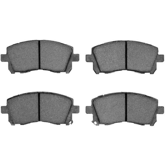 Front Brake Pad Set - Compatible with 1998 - 2003 Subaru Impreza Coupe 1999 2000 2001 2002