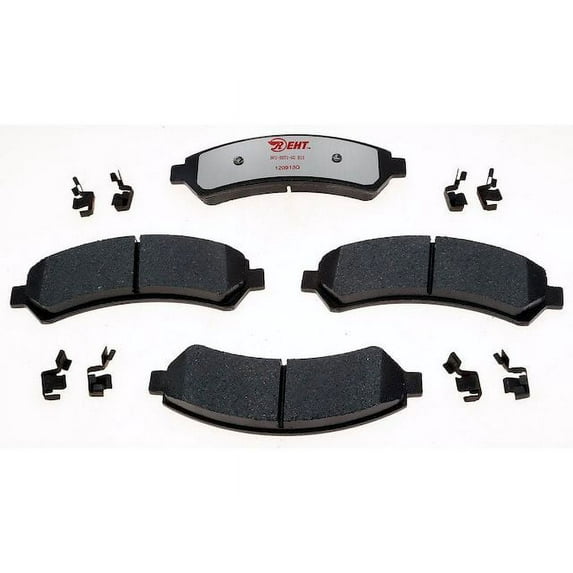 Front Brake Pad Set - Compatible with 1998 - 2004 Chevy S10 4WD 1999 2000 2001 2002 2003