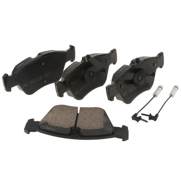 Front Brake Pad Set - Compatible with 1998 - 2004 Mercedes-Benz SLK230 1999 2000 2001 2002 2003