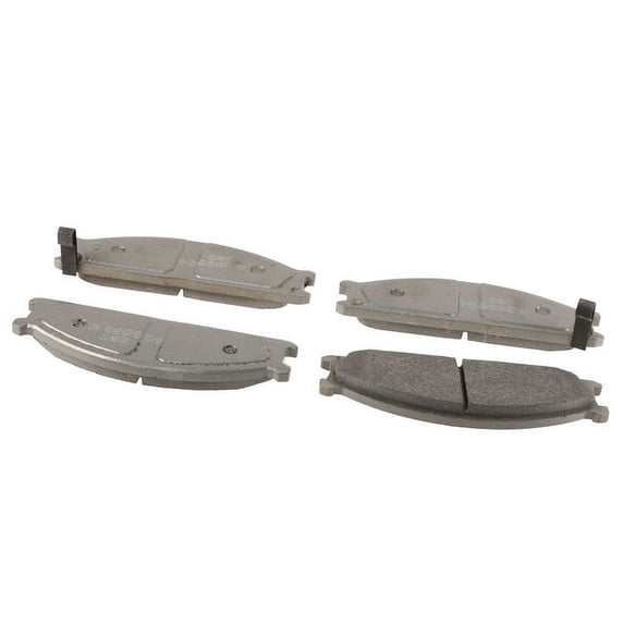 Front Brake Pad Set - Compatible with 1998 - 2004 Nissan Frontier 2.4L 4-Cylinder 1999 2000 2001 2002 2003