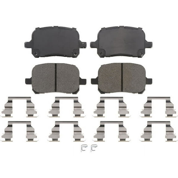 Front Brake Pad Set - Compatible with 1998 - 2004 Toyota Avalon 1999 2000 2001 2002 2003