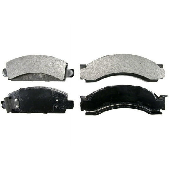 Front Brake Pad Set - Compatible with 1999 - 2000, 2004 - 2005 Workhorse Custom Chassis P32 4 X 2