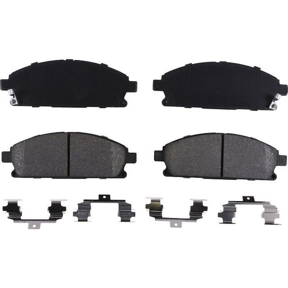 Front Brake Pad Set - Compatible with 1999 - 2001 INFINITI Q45 2000