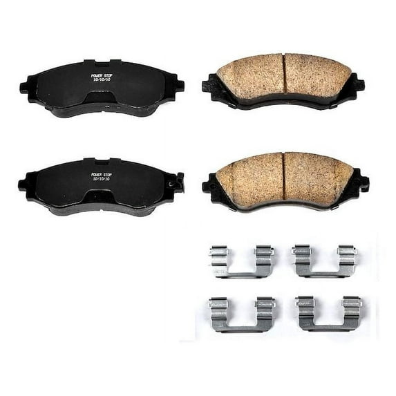 Front Brake Pad Set - Compatible with 1999 - 2002 Daewoo Nubira 2000 2001
