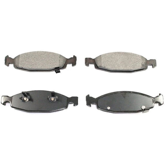 Front Brake Pad Set - Compatible with 1999 - 2002 Jeep Grand Cherokee 2000 2001