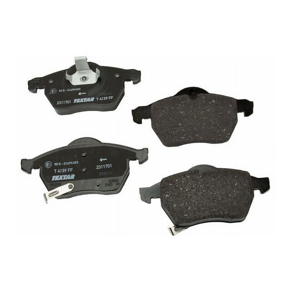Front Brake Pad Set - Compatible with 1999 - 2002 Saab 9-3 Viggen 2.3L 4-Cylinder B235R 2000 2001