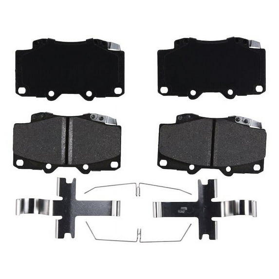 Front Brake Pad Set - Compatible with 1999 - 2002 Toyota Tacoma 2000 2001