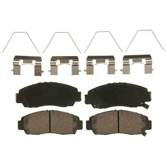 Front Brake Pad Set - Compatible with 1999 - 2004 Acura RL Premium 2000 2001 2002 2003
