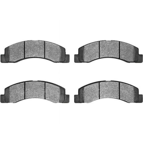 Front Brake Pad Set - Compatible with 1999 - 2004 Ford F-350 Super Duty 2000 2001 2002 2003
