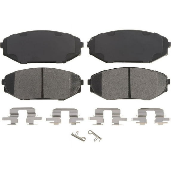 Front Brake Pad Set - Compatible with 1999 - 2004 Honda Odyssey 2000 2001 2002 2003