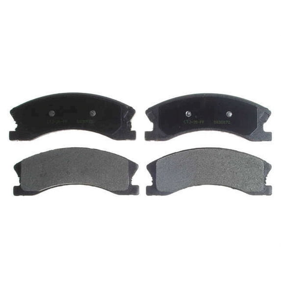 Front Brake Pad Set - Compatible with 1999 - 2004 Jeep Grand Cherokee - AC Delco