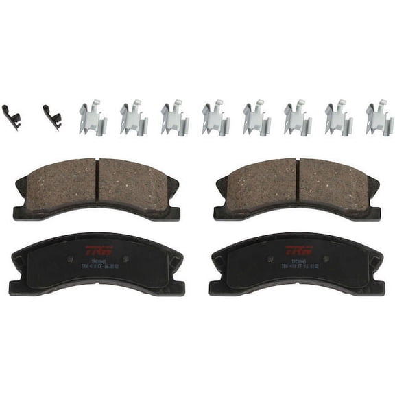 Front Brake Pad Set - Compatible with 1999 - 2004 Jeep Grand Cherokee 2000 2001 2002 2003