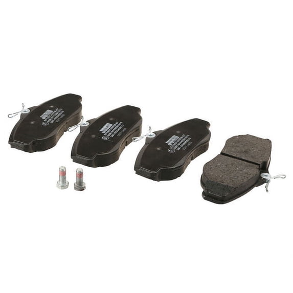 Front Brake Pad Set - Compatible with 1999 - 2004 Land Rover Discovery - Jurid