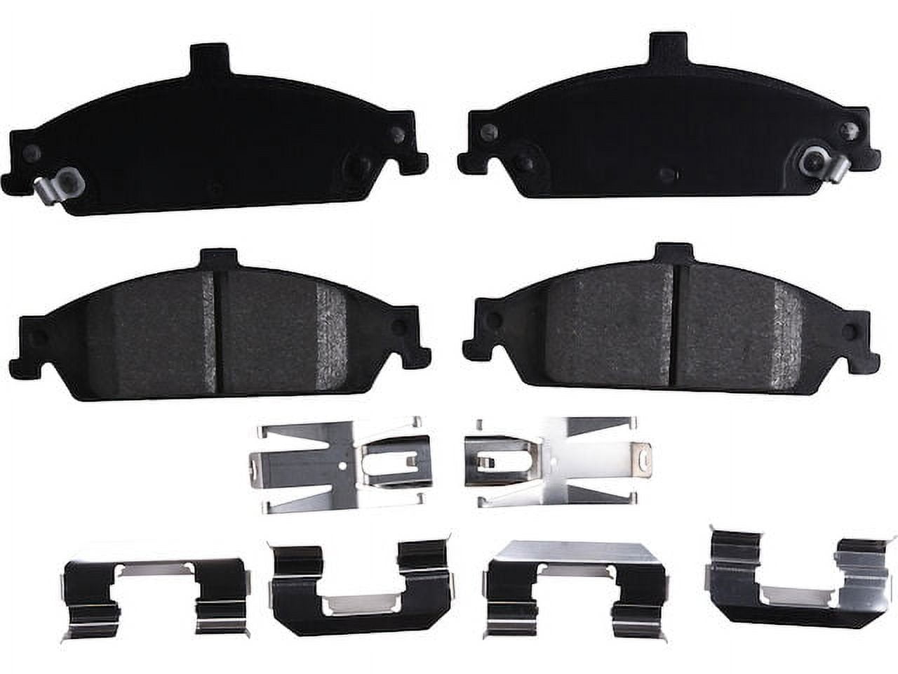 Evan-Fischer Front Brake Pad Set For 1999-2005 Pontiac Grand Am - 2-Wheel FWD