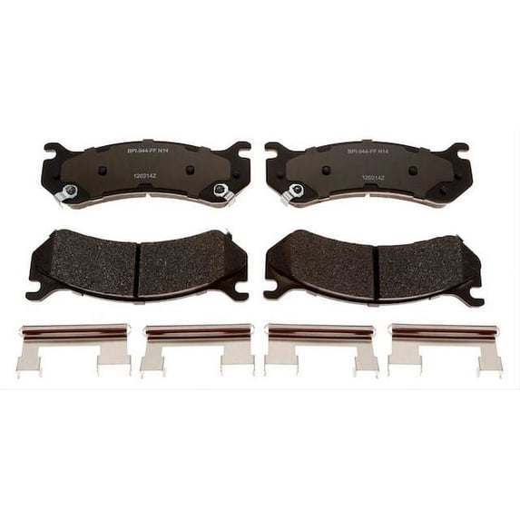 Front Brake Pad Set - Compatible with 1999 - 2006 GMC Sierra 1500 2000 2001 2002 2003 2004 2005