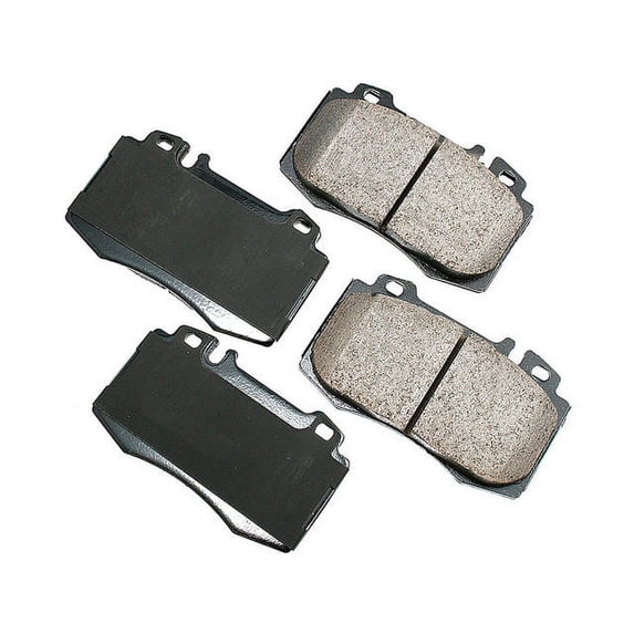 Front Brake Pad Set - Compatible with 1999 - 2006 Mercedes-Benz SL500 2000 2001 2002 2003 2004 2005
